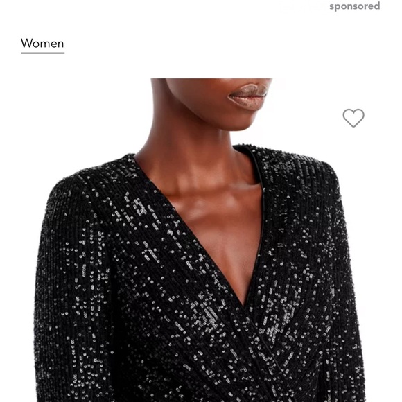 Eliza J Sequined Gown - Picture 2 of 4